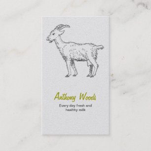 Goat business card