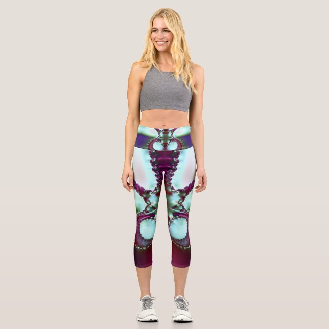 Goat Capri Leggings (Front)