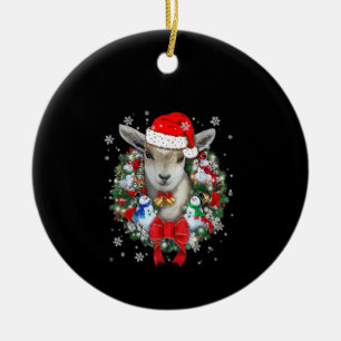 Goat Christmas Ornament Decoration Gift Xmas Gift