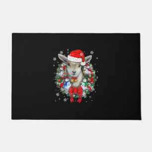 Goat Christmas Ornament Decoration Gift Xmas Gift Doormat
