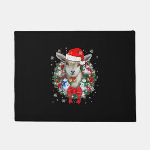 Goat Christmas Ornament Decoration Gift Xmas Gift Doormat