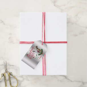 GOAT   Christmas Wishes Baby Goat Kisses LaMancha Gift Tags
