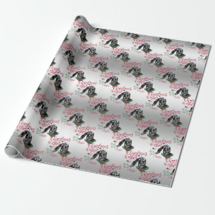 GOAT   Christmas Wishes Baby Goat Kisses Nubian 2 Wrapping Paper
