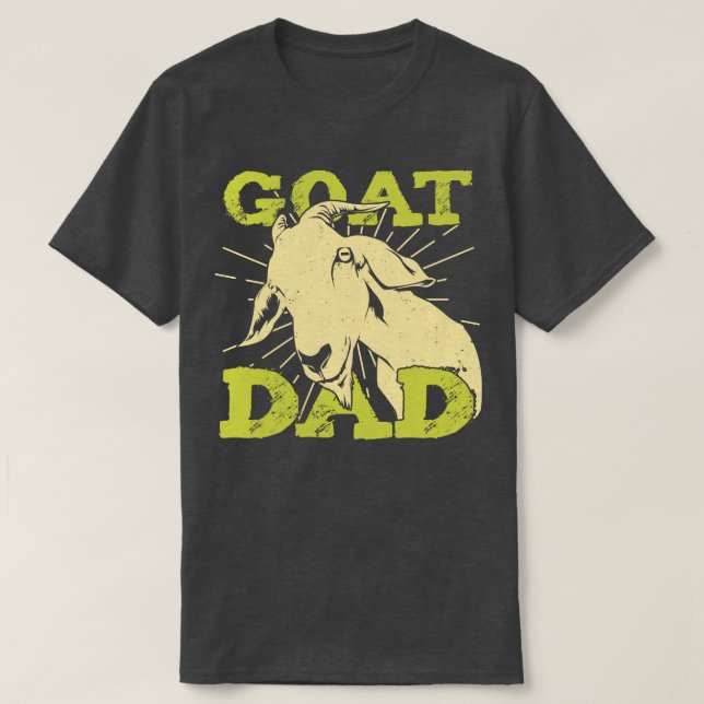 Goat Dad Farming Farmer Gift  T-Shirt (Design Front)