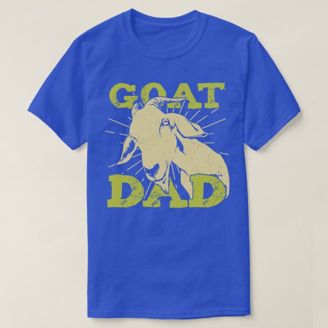 Goat Dad Farming Farmer Gift  T-Shirt (Design Front)