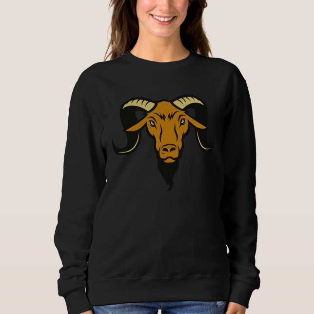 Goat Day Goats For Goat   2 Sweatshirt (Front)
