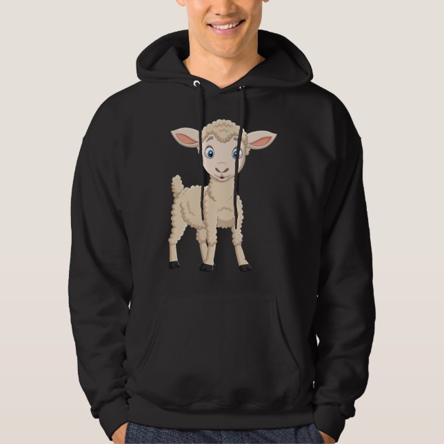 Goat Day Goats For Goat Hoodie (Front)