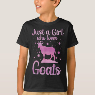 Goat Design For Women Girls Pygmy Goat Farmer Goat T-Shirt