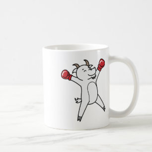 Goat Does Boxing Coffee Mug