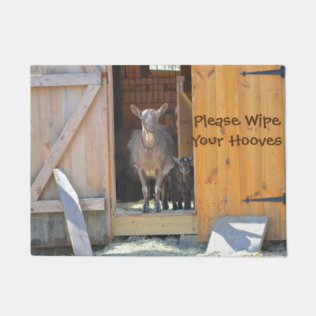 Goat Doormat (Front)