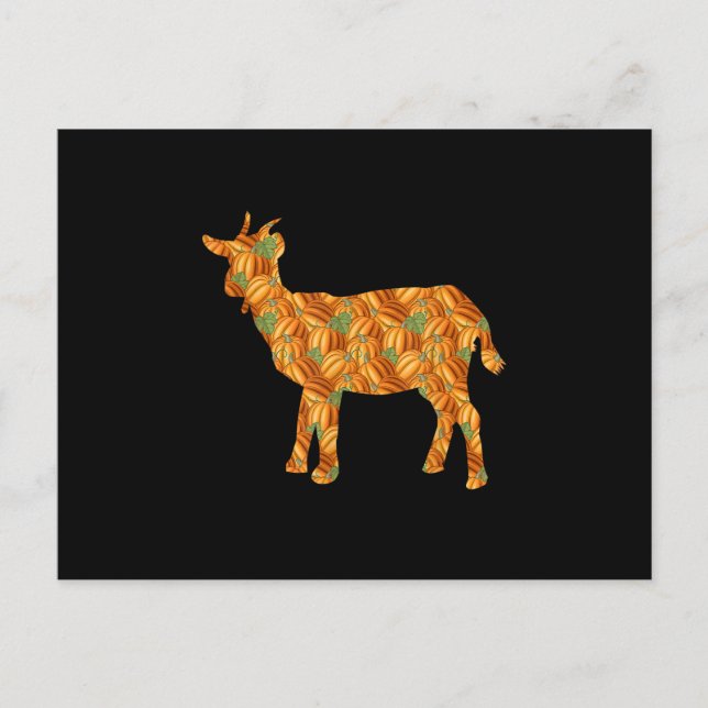 Goat Easy Halloween Costume Gift Postcard (Front)