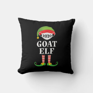 Goat Elf Matching Christmas Group Party Family Cushion