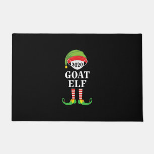 Goat Elf Matching Christmas Group Party Family Doormat
