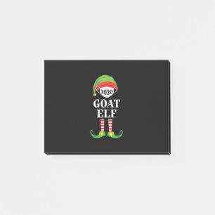 Goat Elf Matching Christmas Group Party Family Post-it Notes