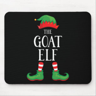 Goat Elf Matching Group Xmas Funny Family Christma Mouse Pad