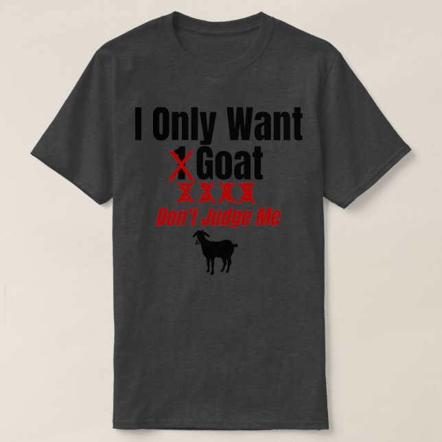Goat farmer gifts for goat lovers  T-Shirt (Design Front)
