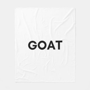 goat fleece blanket