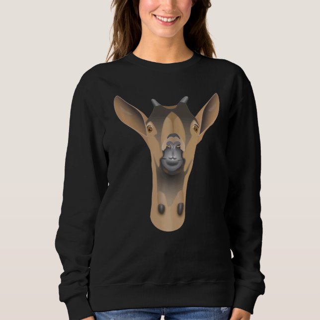 Goat For Farming Goat  Stuff  1 Sweatshirt (Front)