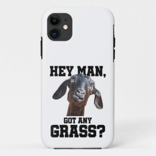Goat for Goat Lovers Farm Apparel Meme Pun Funny G iPhone 11 Case