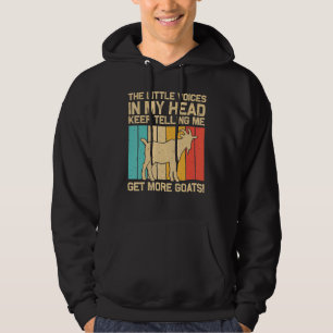 Goat For Men Women Farm Animal Goat Whisperer Hoodie