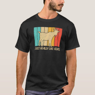 Goat For Men Women Farm Animal Goat Whisperer T-Shirt
