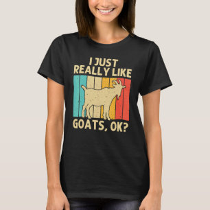 Goat For Men Women Farm Animal Goat Whisperer T-Shirt