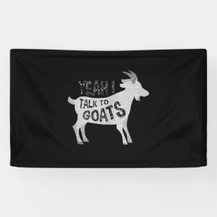 Goat Gifts for Goat Lovers Funny Banner