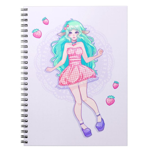 Goat Girl Notebook (Front)