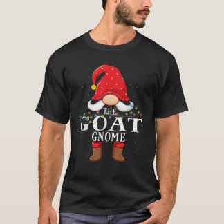 Goat Gnome Matching Christmas Family Pajama  T-Shirt