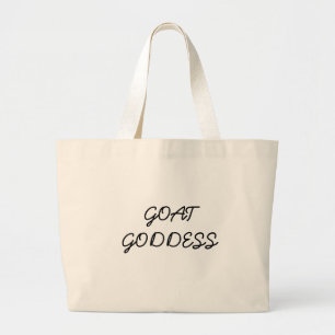 GOAT GODDESS LARGE TOTE BAG