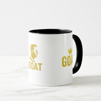 GOAT Gold Crown Mug – Black & Gold