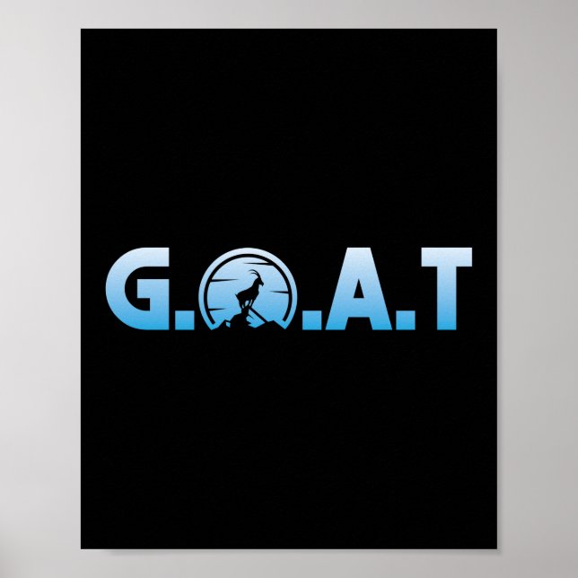 Goat Greatest Of All Time Poster (Front)