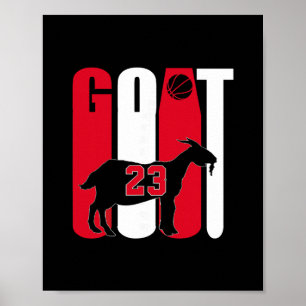 Goat (greatest Of All Time) Sketll 23 Poster