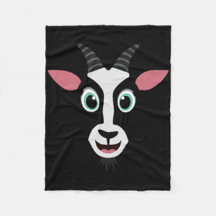 Goat Halloween Costume Goat Face Lazy Halloween Co Fleece Blanket