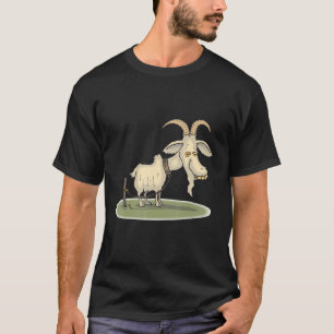 Goat Has No Bock I Goat Goat Animal Motif T-Shirt