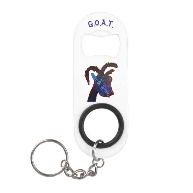 Goat Head Key Chain (Front)