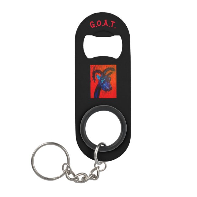 Goat Head Key Chain (Front)