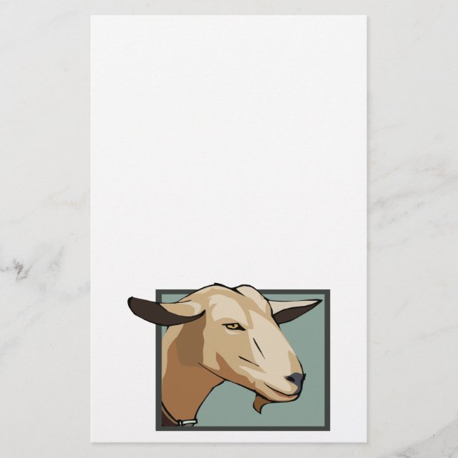 Goat Head Stationery (Front)