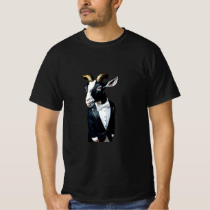 Goat in a tuxedo T-Shirt