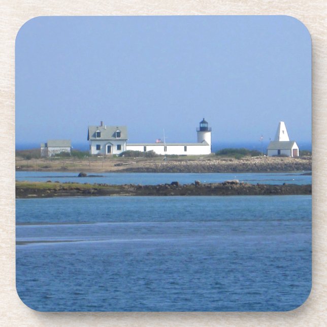 Goat Island Lighthouse Coaster (Front)