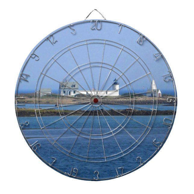 Goat Island Lighthouse Dartboard (Front)