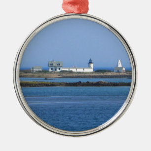 Goat Island Lighthouse Metal Tree Decoration