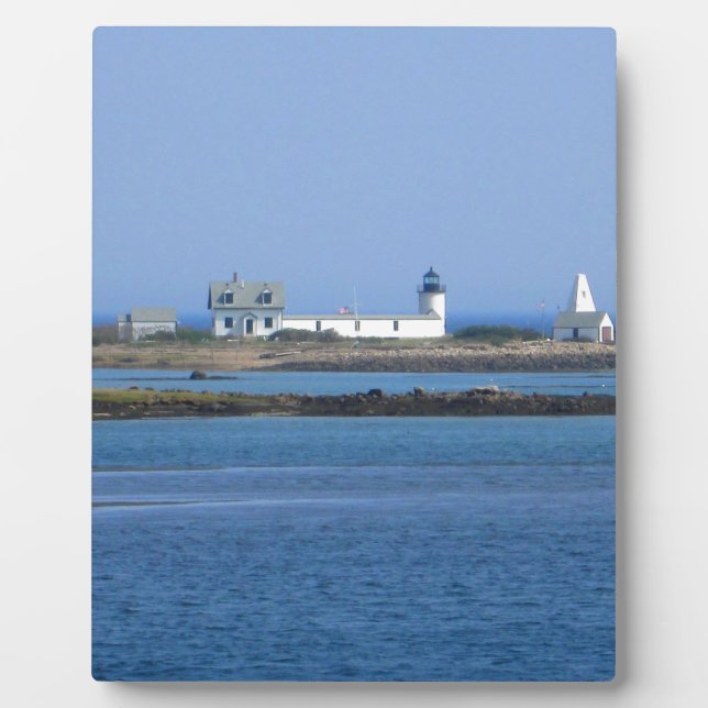Goat Island Lighthouse Plaque (Front)