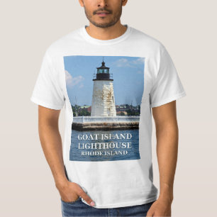 Goat Island Lighthouse, Rhode Island T-Shirt