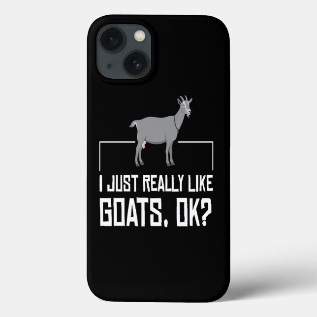 Goat Just Really Like Goats Goats Case-Mate iPhone Case (Back)