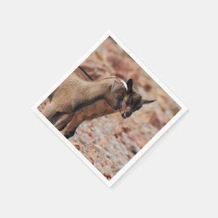 Goat Kids Napkin