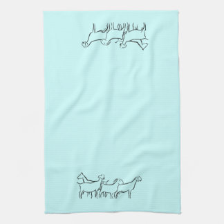 Goat Kitchen Towel