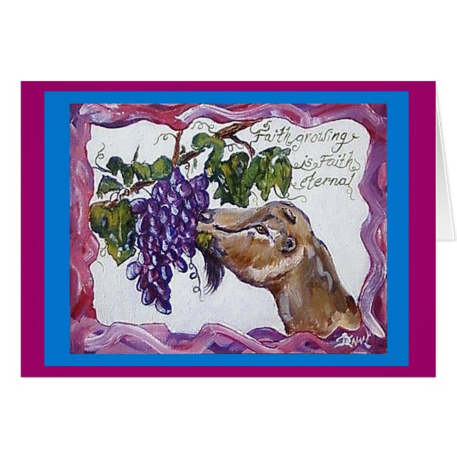 goat, lamancha, faith eternal (Front Horizontal)