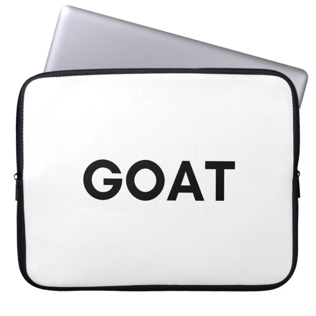 goat laptop sleeve (Front)