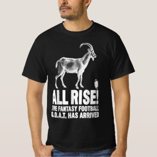 Goat league champion fantasy football T-Shirt